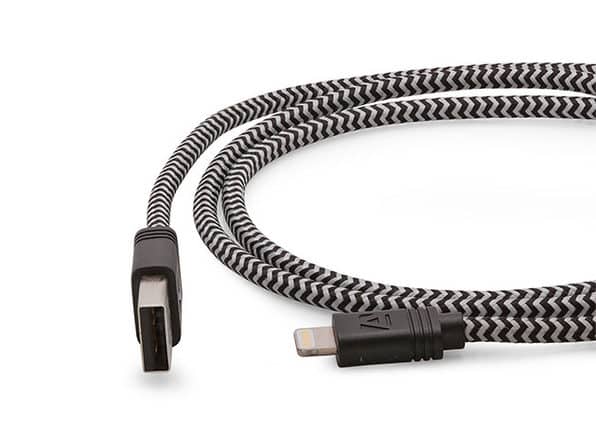 10-Ft Cloth MFi-Certified Lightning Cable: $14.99