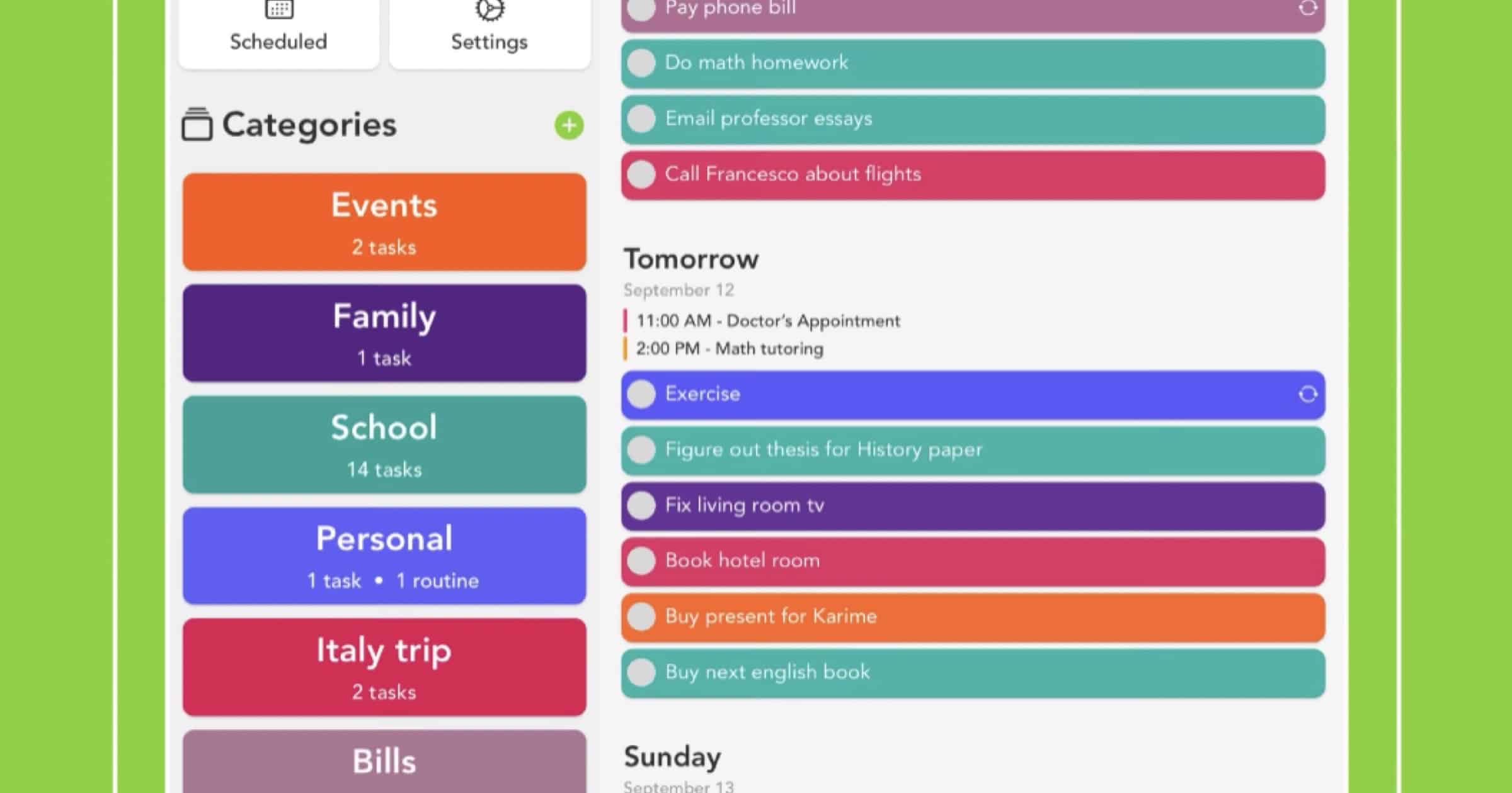 ‘Smart Tasks’ Reminder App Syncs Calendar Events
