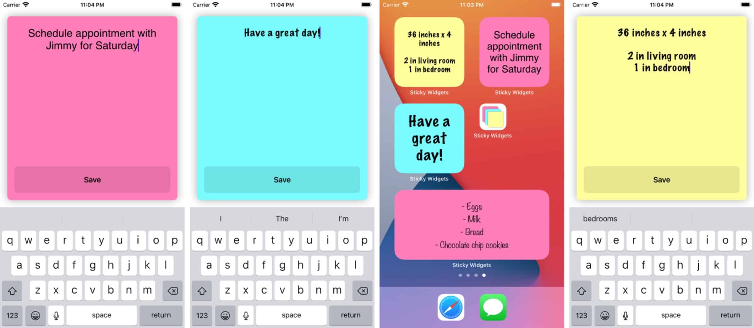 Put Sticky Notes on Your Home Screen With ‘Sticky Widgets’