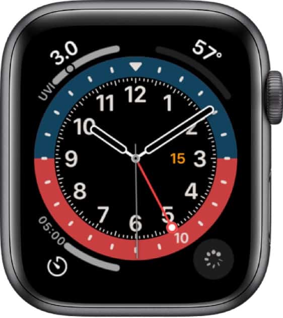 Apple GMT face