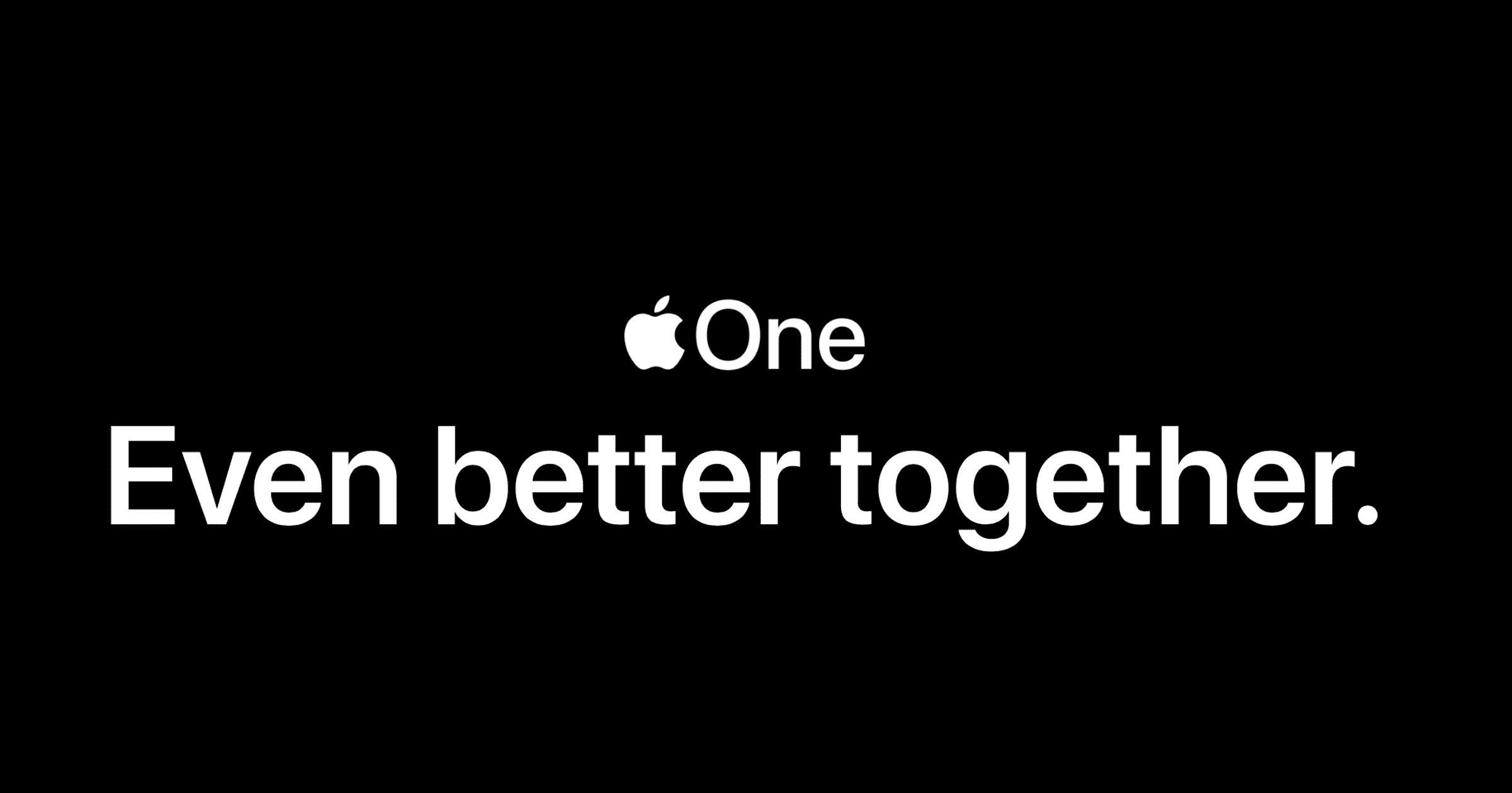 Apple One Subscription Bundles Now Available