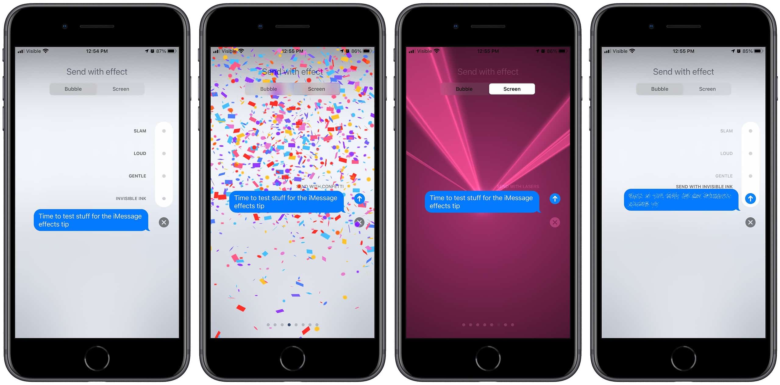 Here Are All The Message Effects You Can Send on Apple Devices