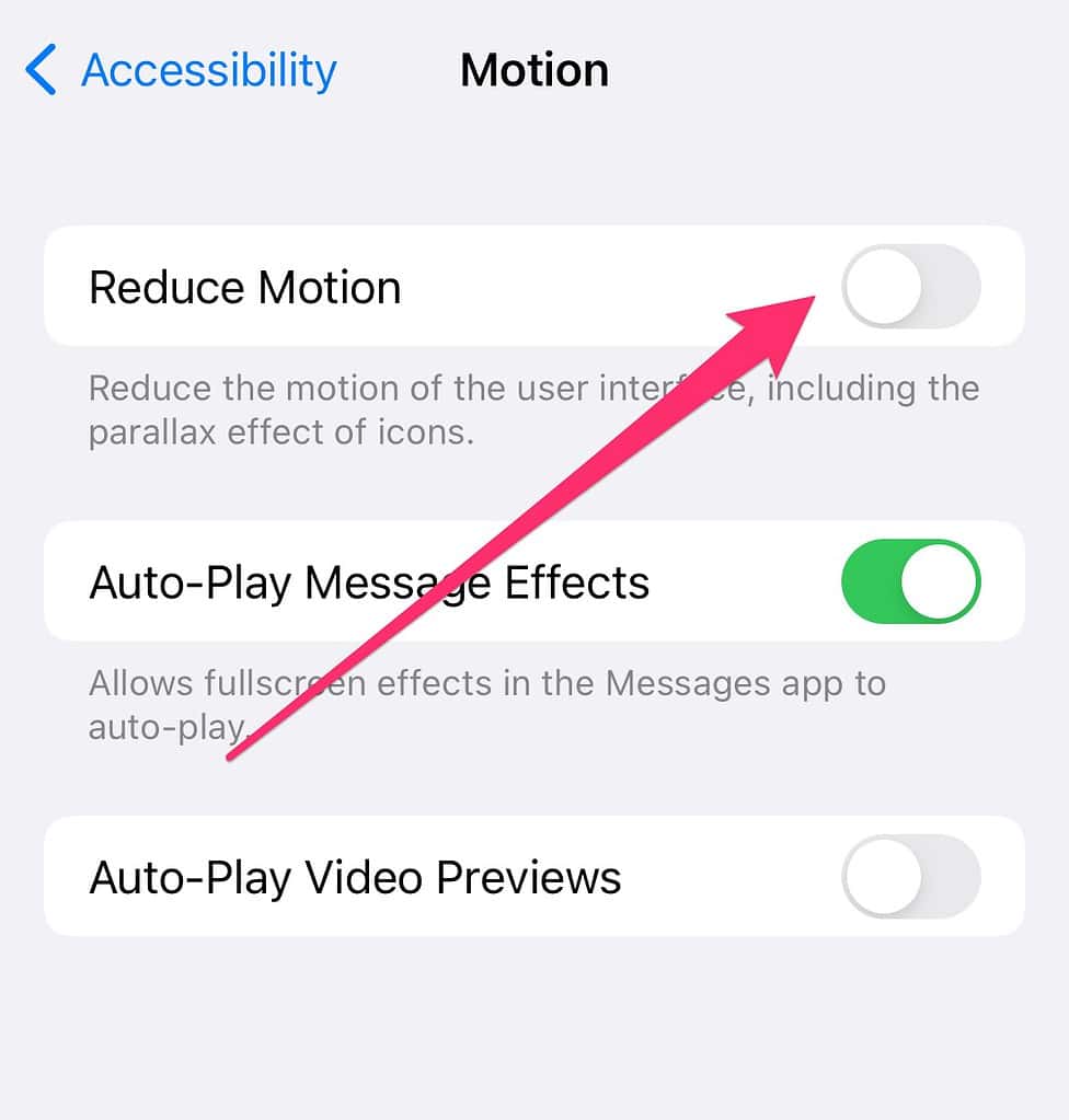 Speed Up iOS on Older Devices - Reduce Motion