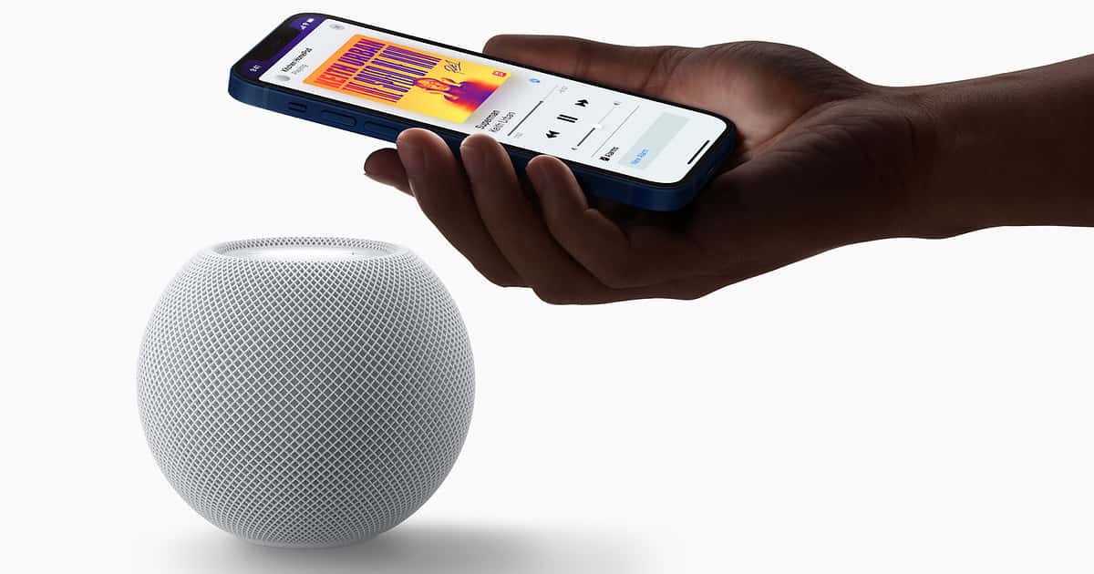 Using a HomePod Mini