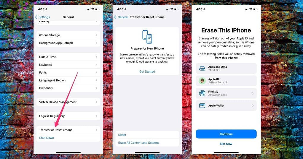 Wipe Personal Data from iPhone or iPad