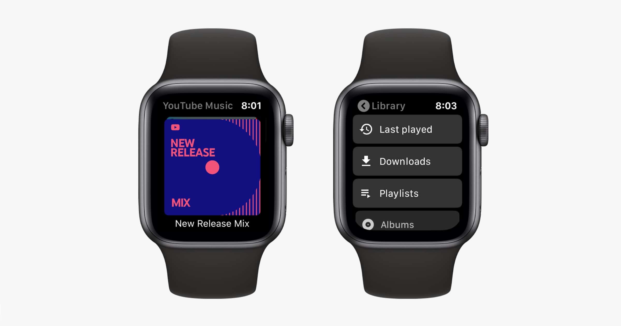 YouTube Music Debuts on Apple Watch