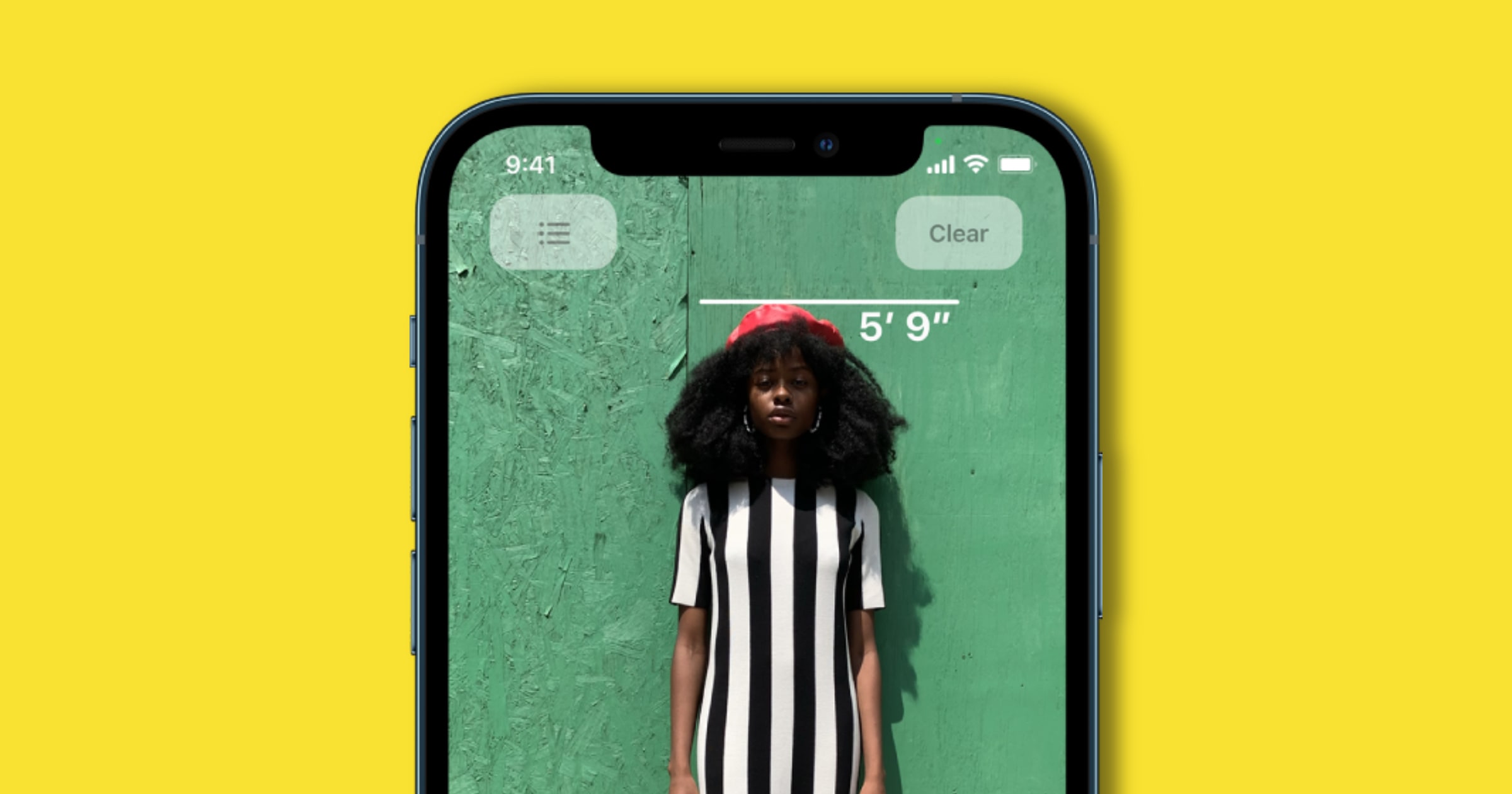measure height with iPhone