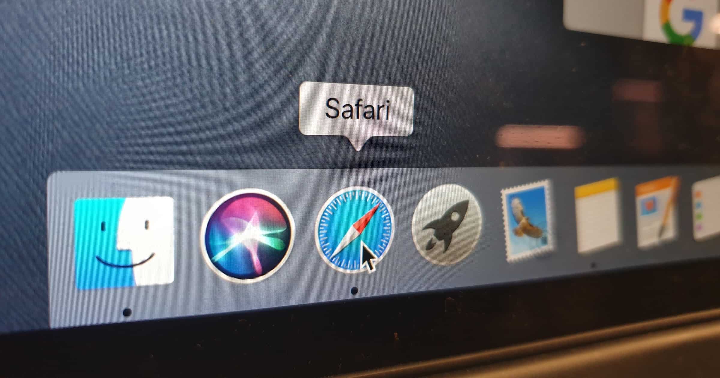 Safari icon in mac dock