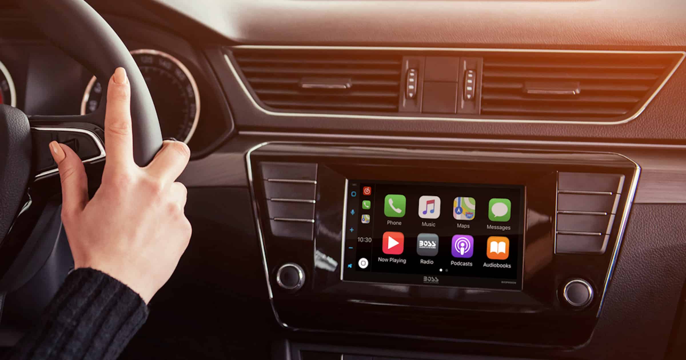 Wireless Apple CarPlay from BOSS Audio