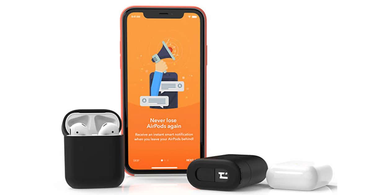 This App-Integrated Case Prevents Your AirPods from Being Lost: $35.99