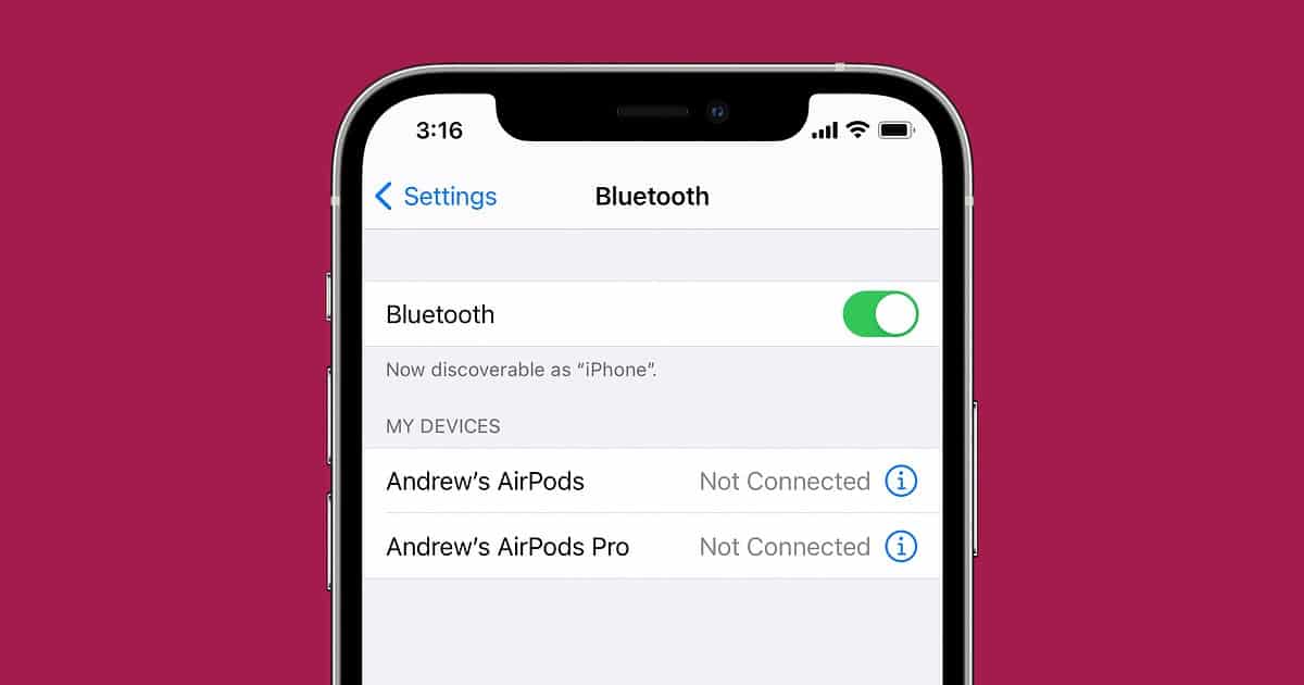 Ios Set A Category For Bluetooth Devices To Get The Best Experience