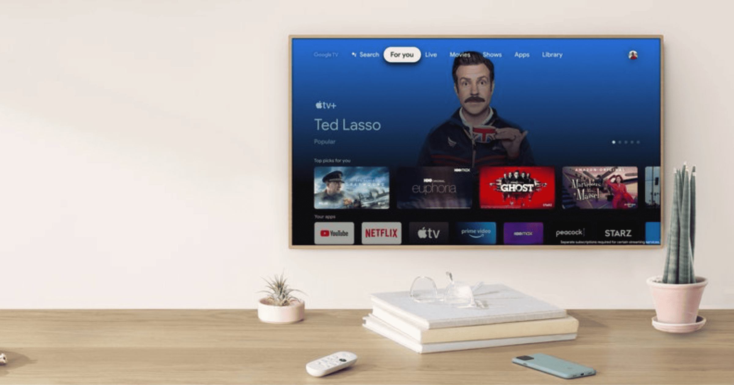 Apple TV+ Chromecast with Google TV