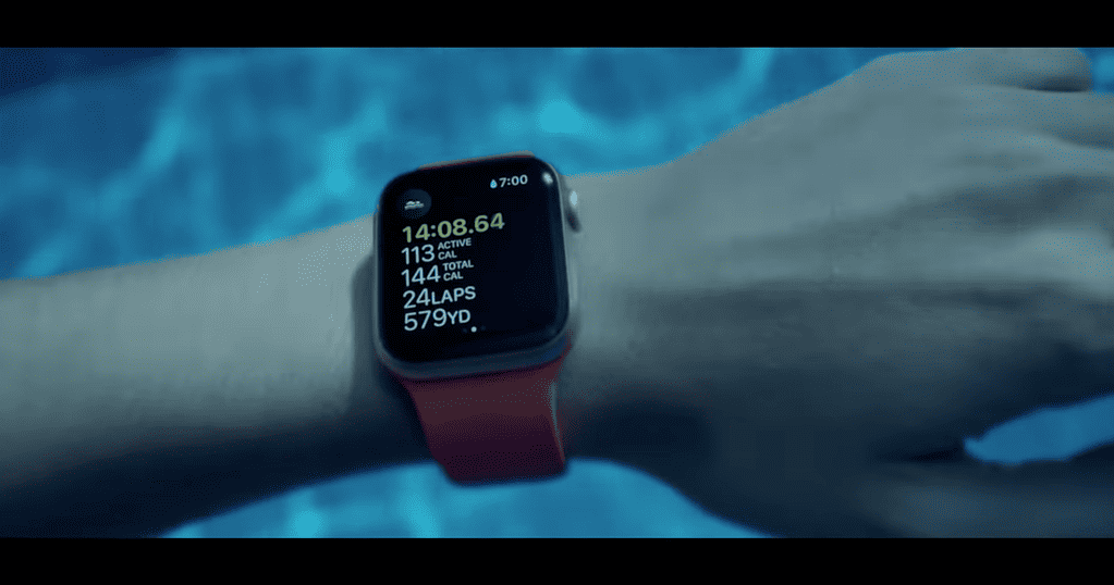 Apple Watch Workout underwater