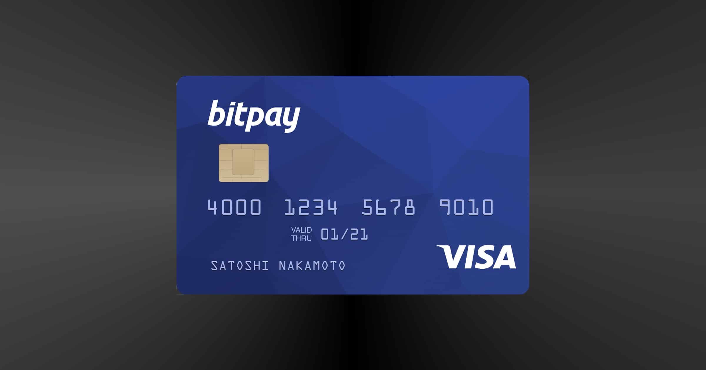 BitPay prepaid MasterCard