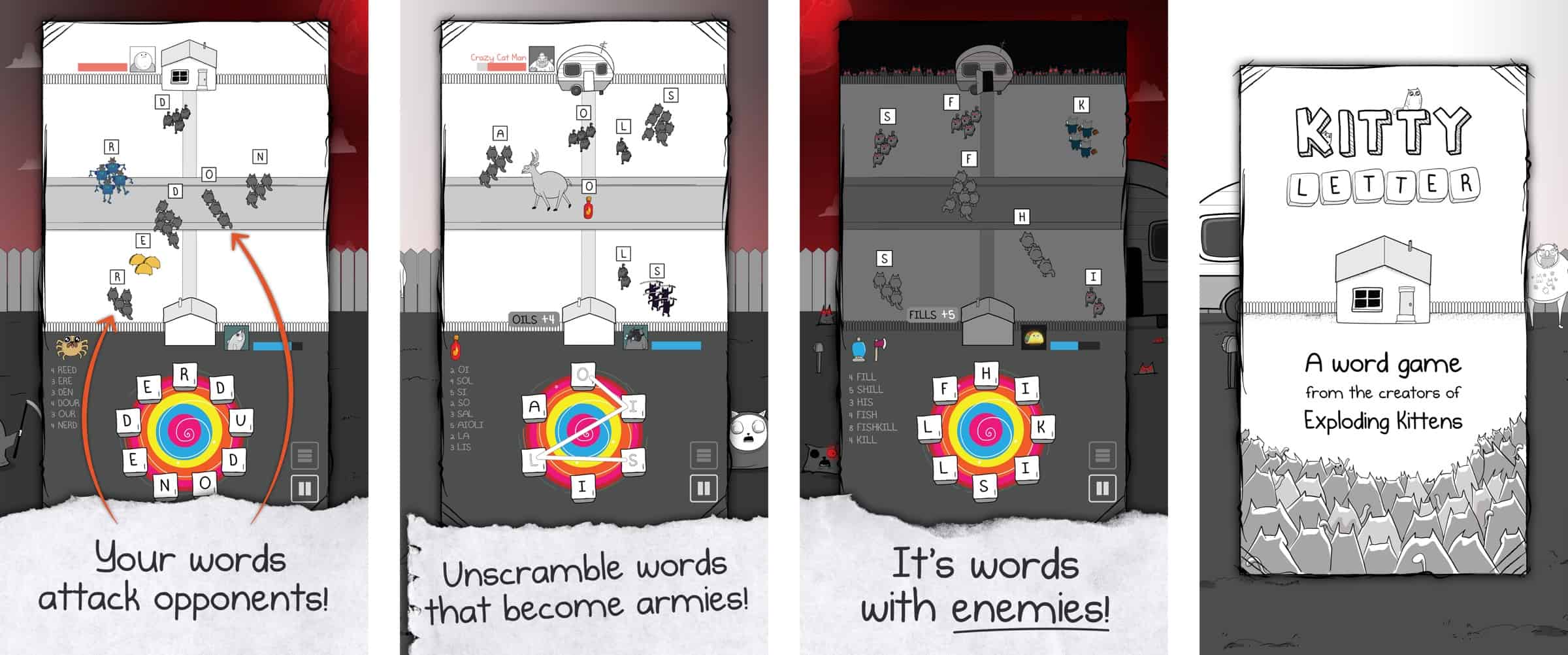 Puzzle Game ‘Kitty Letter’ Launches From The Oatmeal