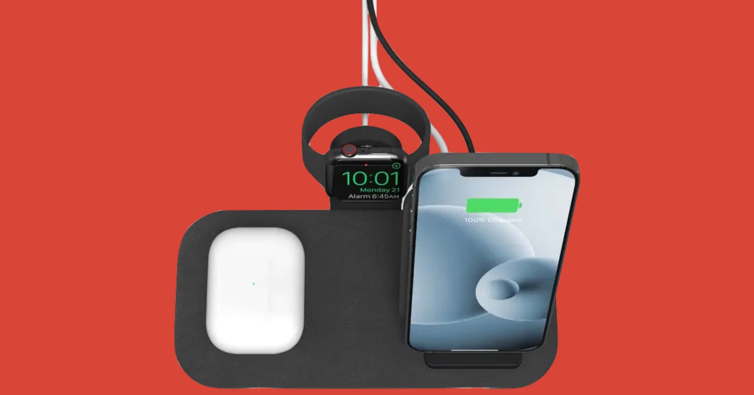 Mophie Releases Wireless Charging Stand+ With Soft Fabric