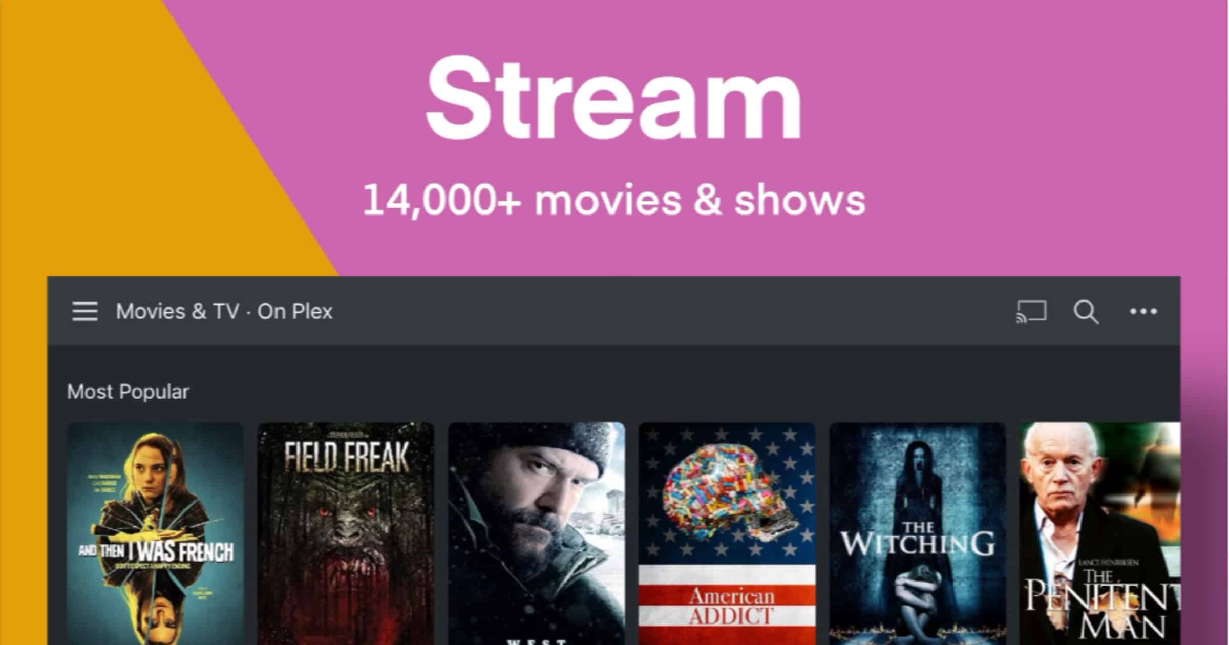 Plex stream movies and shows