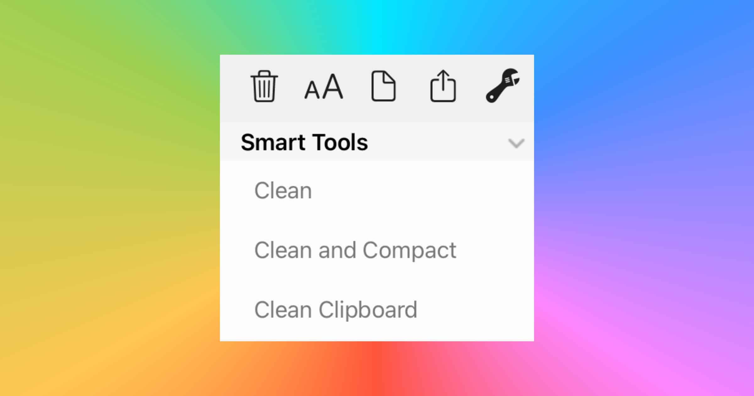 ‘Clean Text’ From ApiMac is the Closest Tool to TextEdit for iOS