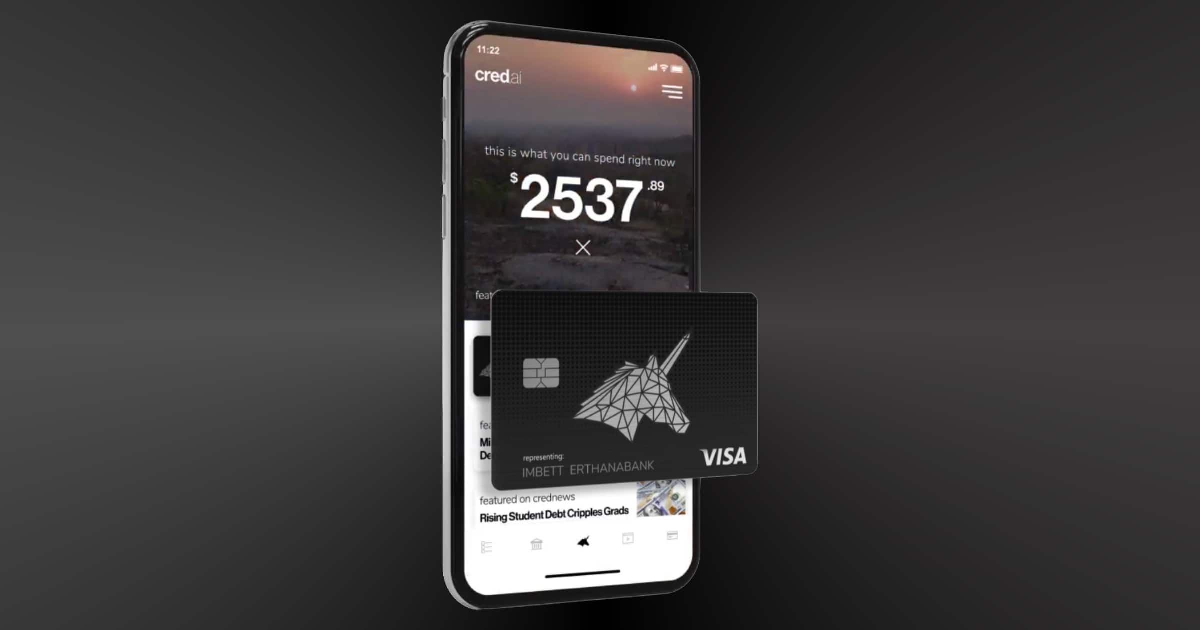 Cred.ai Offers a Unicorn Credit Card Powered by AI
