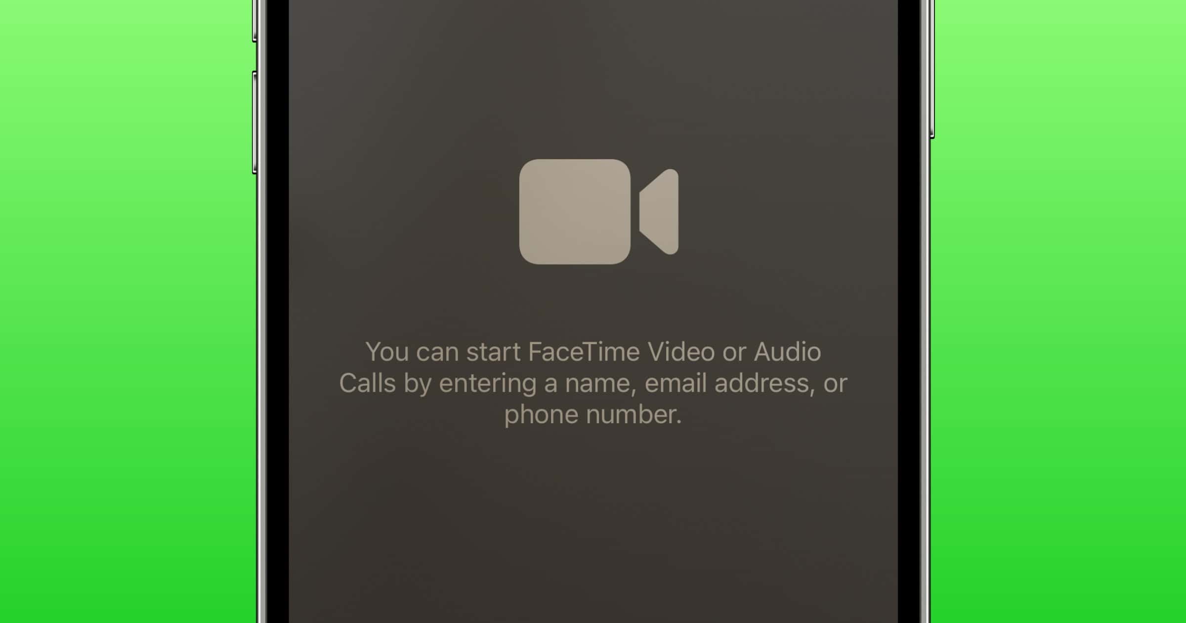 FaceTime Group Call Spam Plaguing Apple Customers