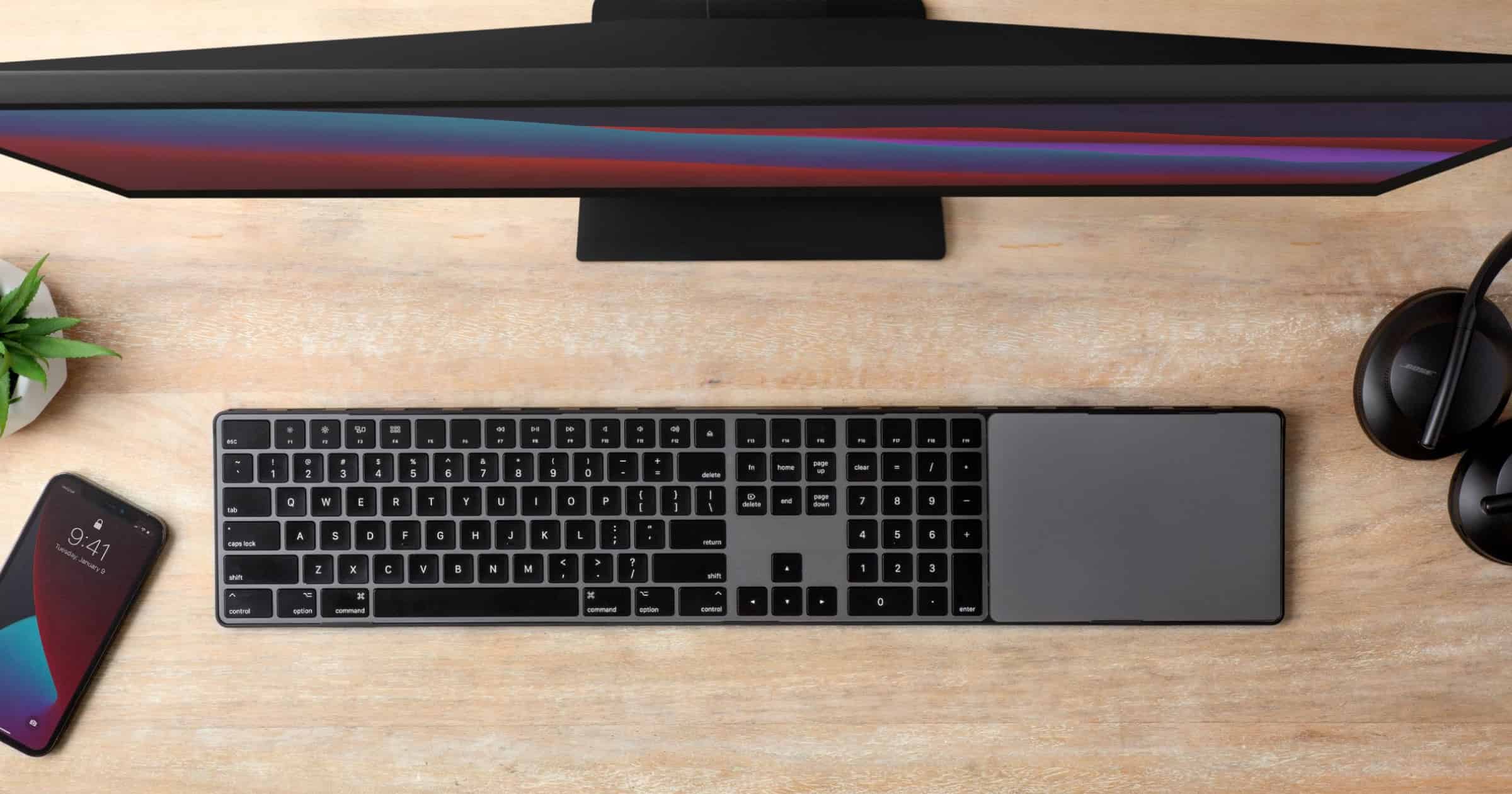 MagicBridge extended for keyboard and trackpad