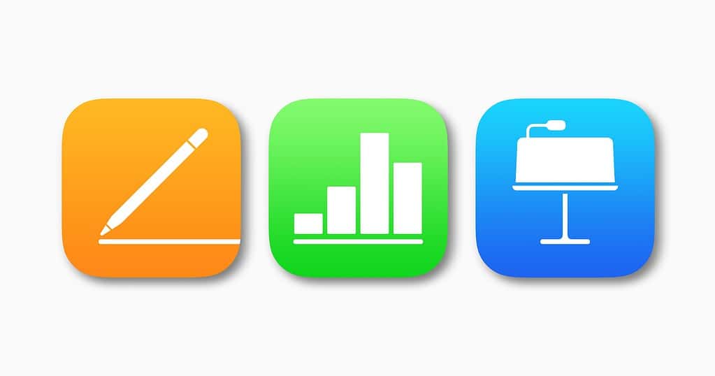 Pages numbers keynote iwork suite