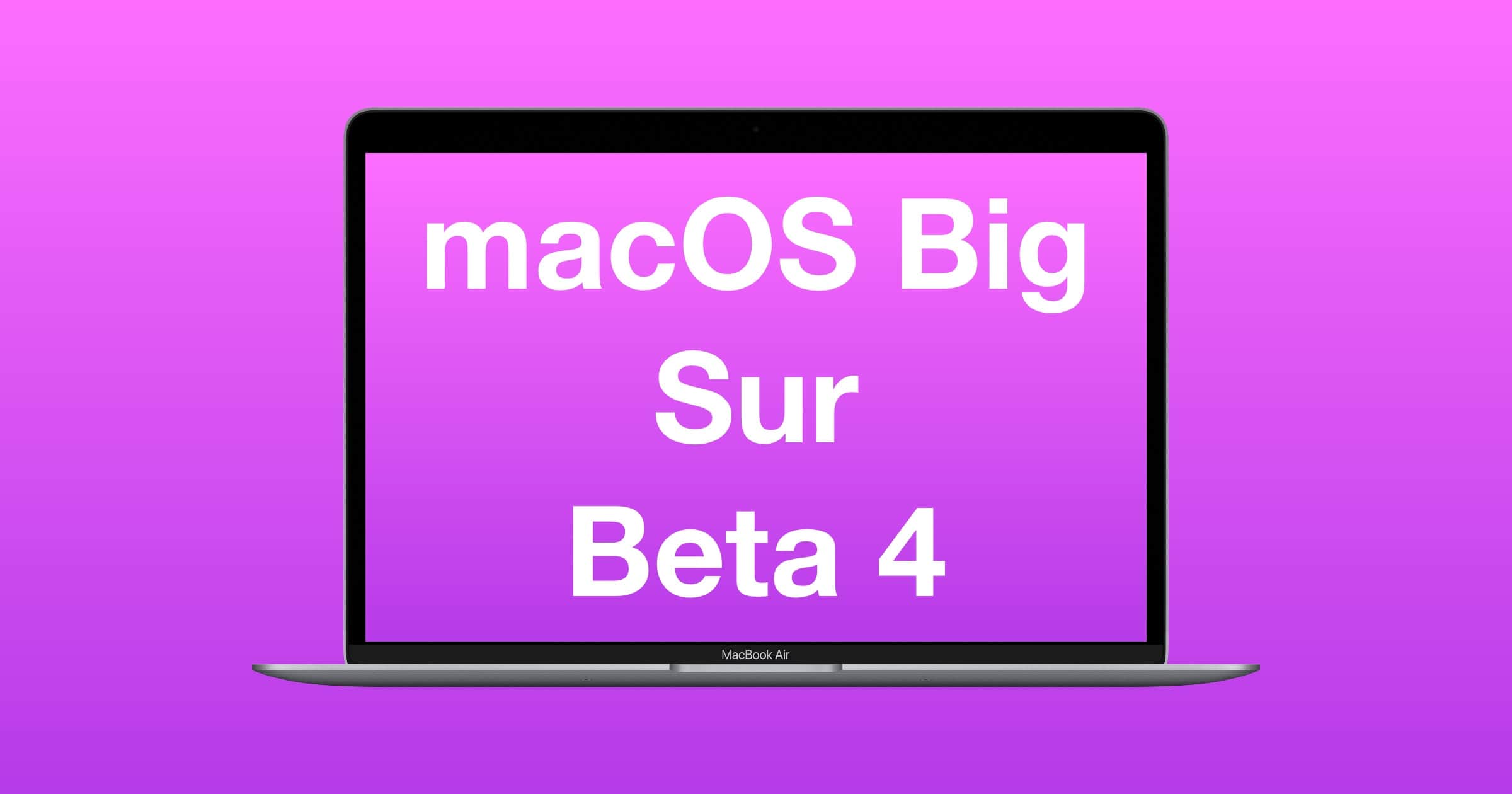 macOS Big Sur 11.3 beta 4