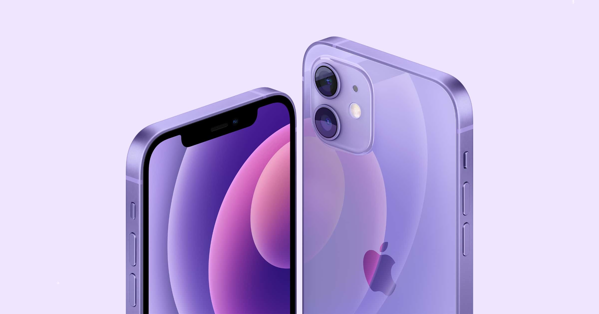 Purple iPhone 12 and iPhone 12 mini Now Available to Order