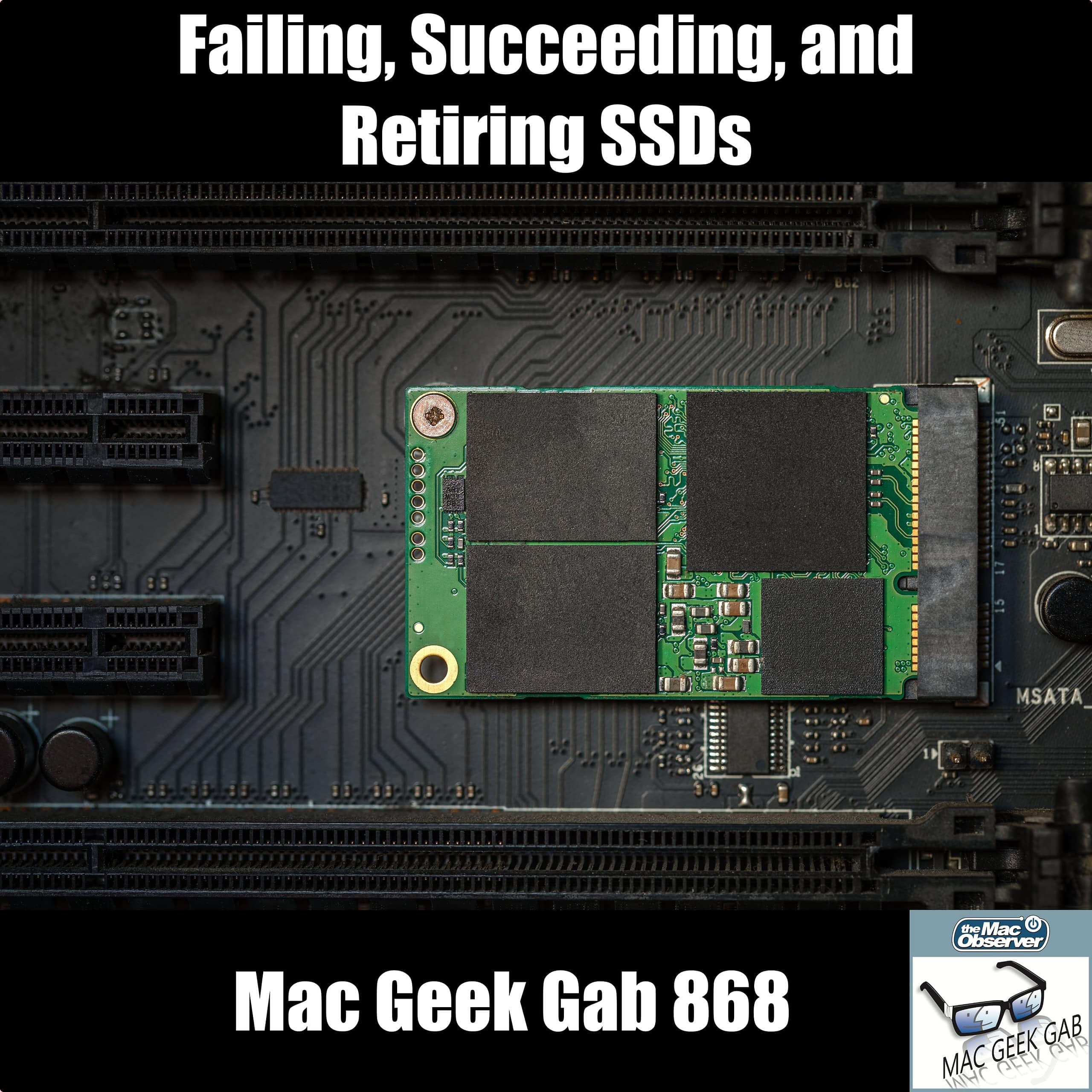 Failing, Succeeding, and Retiring SSDs — Mac Geek Gab 868