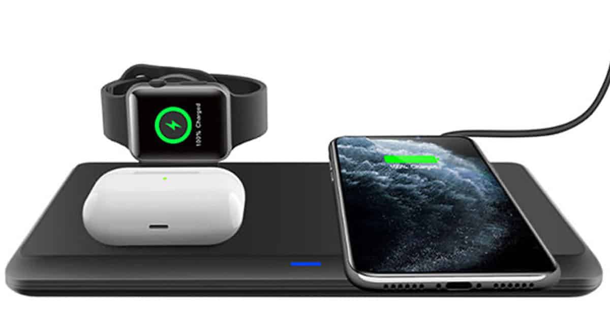 Wirelessly Charge AirPods, Apple Watch, iPhone at the Same Time: $32.99