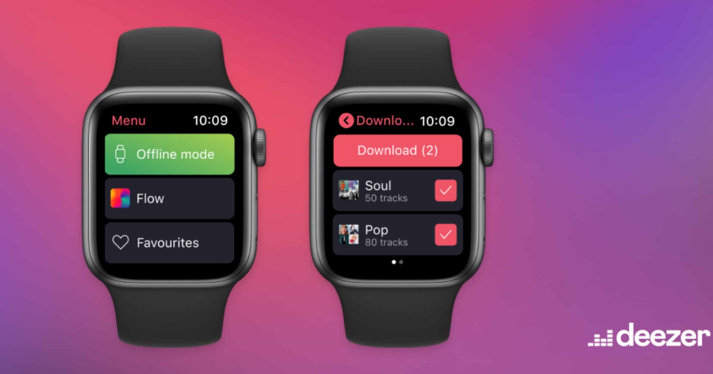 Deezer Now Allows Users to Manage Playlists and Listen Offline on Apple Watch