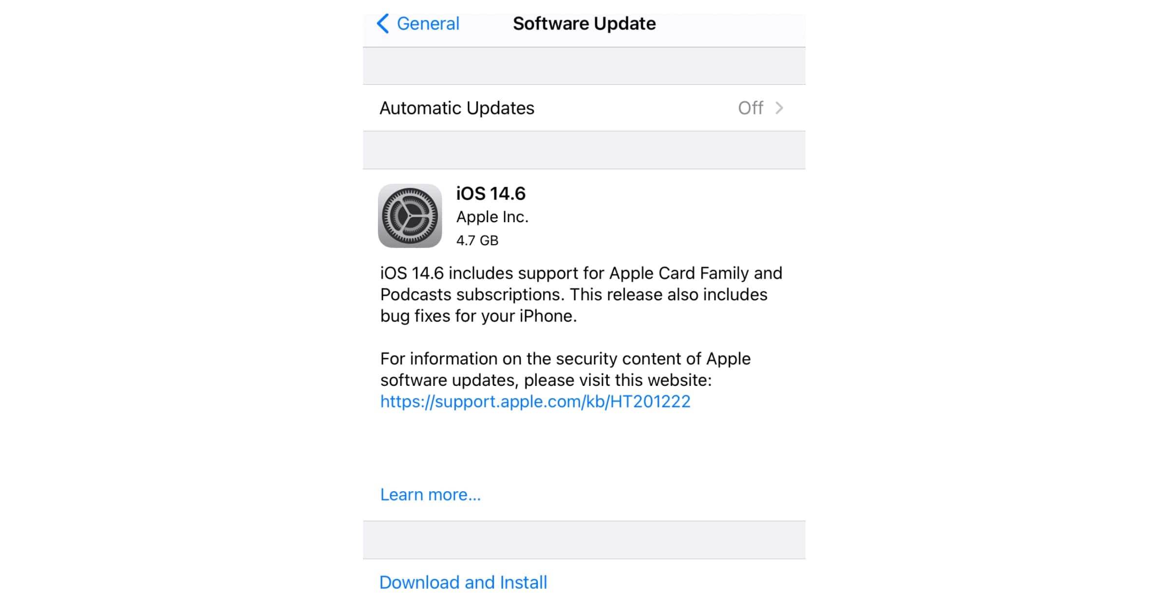 iOS 14.6 Developer Release Candidate Includes Apple Card Family and Podcast Subscriptions