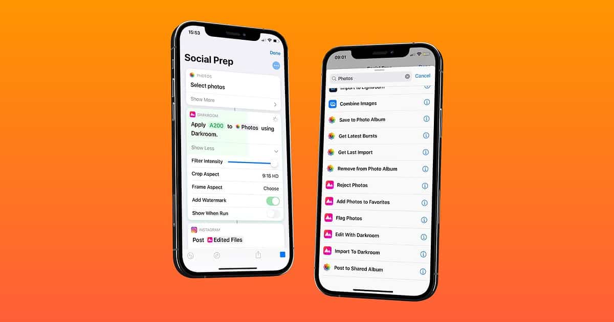 Photo Editor ‘Darkroom’ Adds Automated Workflows With Shortcuts The
