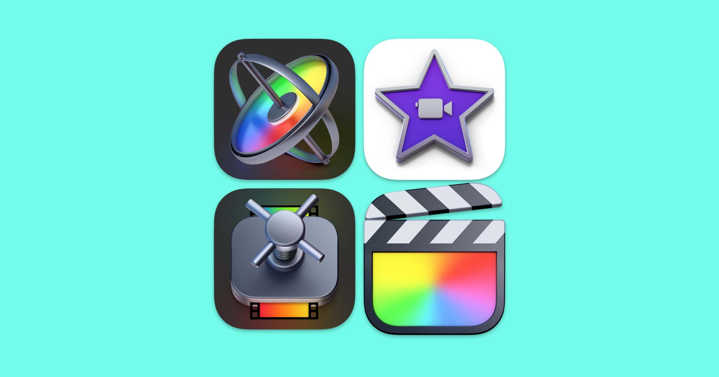 Apple Updates its Media Apps iMovie, Compressor, Final Cut Pro, Motion