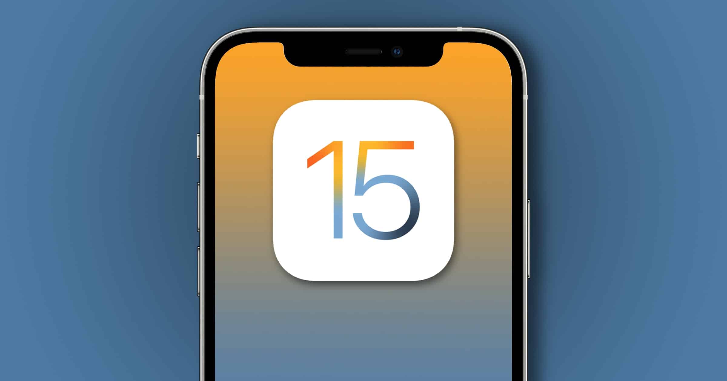 iOS 15 on iPhone