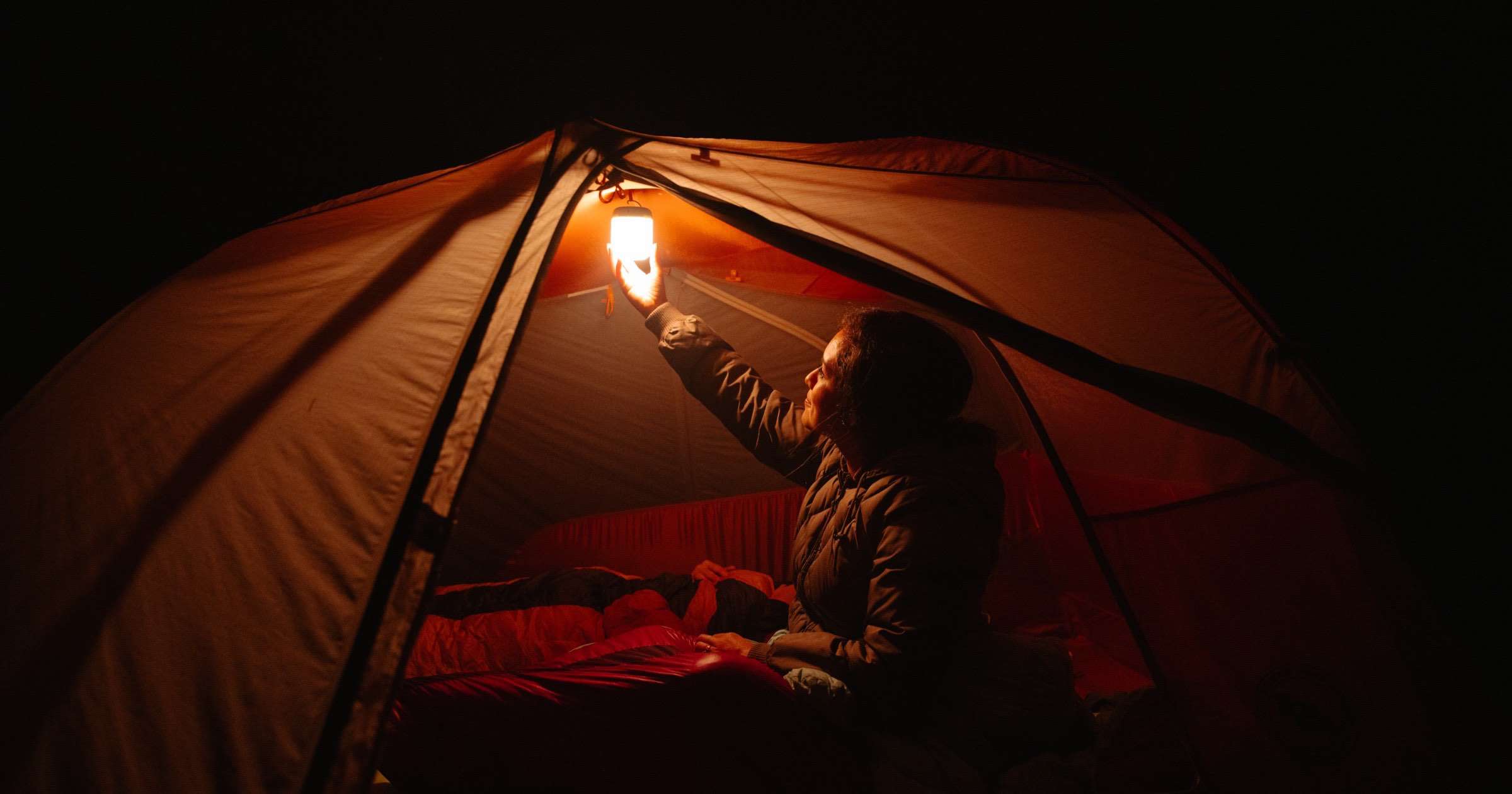 BioLite alpenglow camping lantern