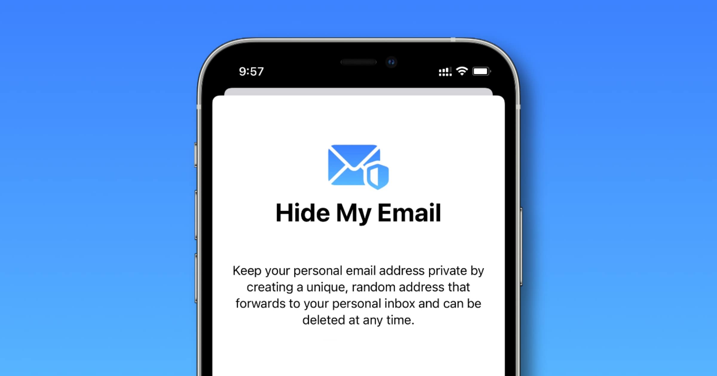 iOS 15: How to Generate Email Aliases With ‘Hide My Email’