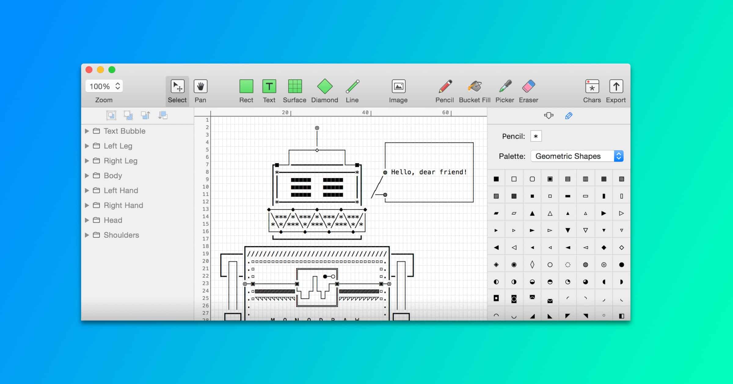 ‘Monodraw’ is a Multi-Purpose Mac ASCII Editor