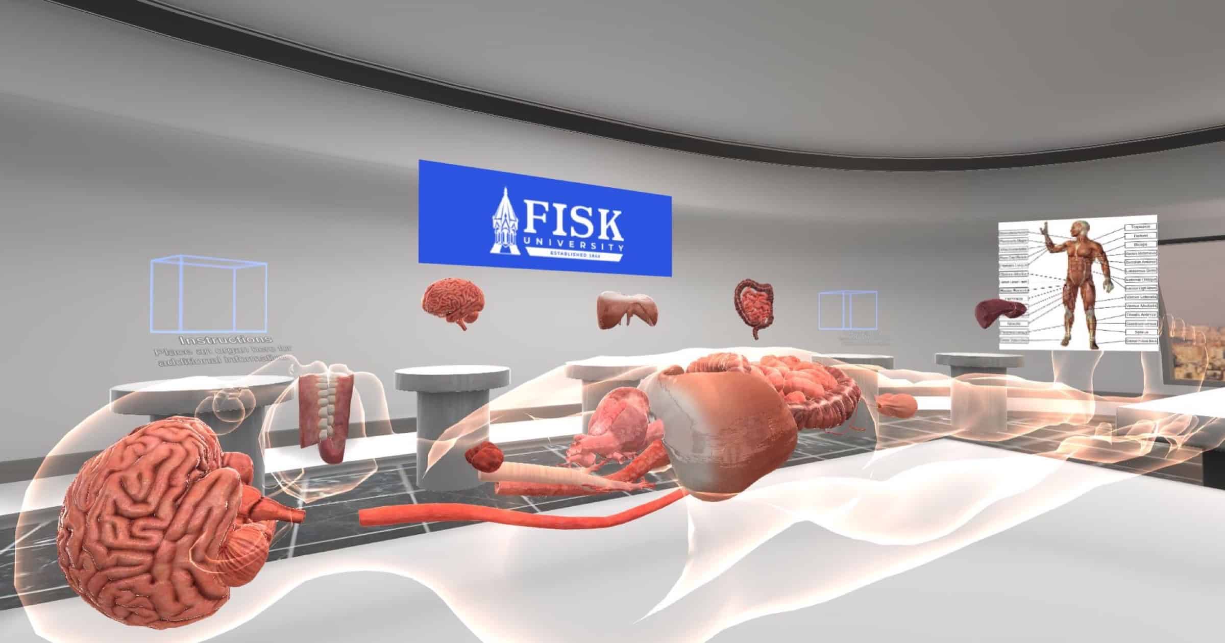 Fisk University, T-Mobile Launch 5G VR Human Cadaver Lab