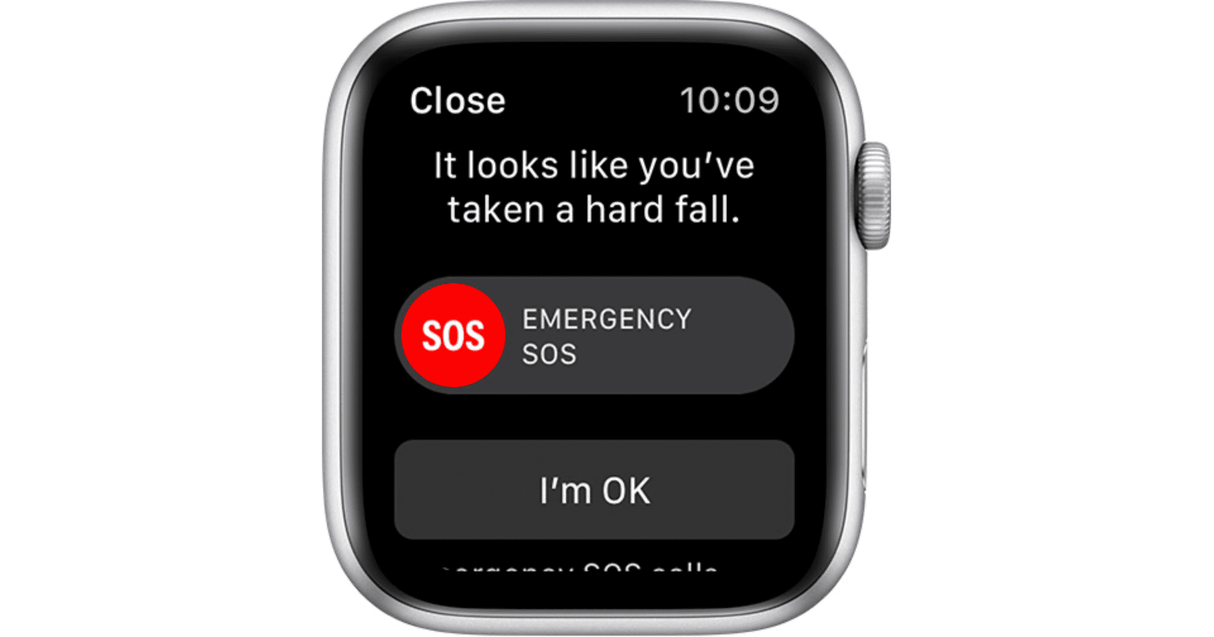 Apple Watch fall detection