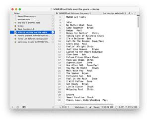 BBEdit's new Lists feature makes it ever so much more useful. 