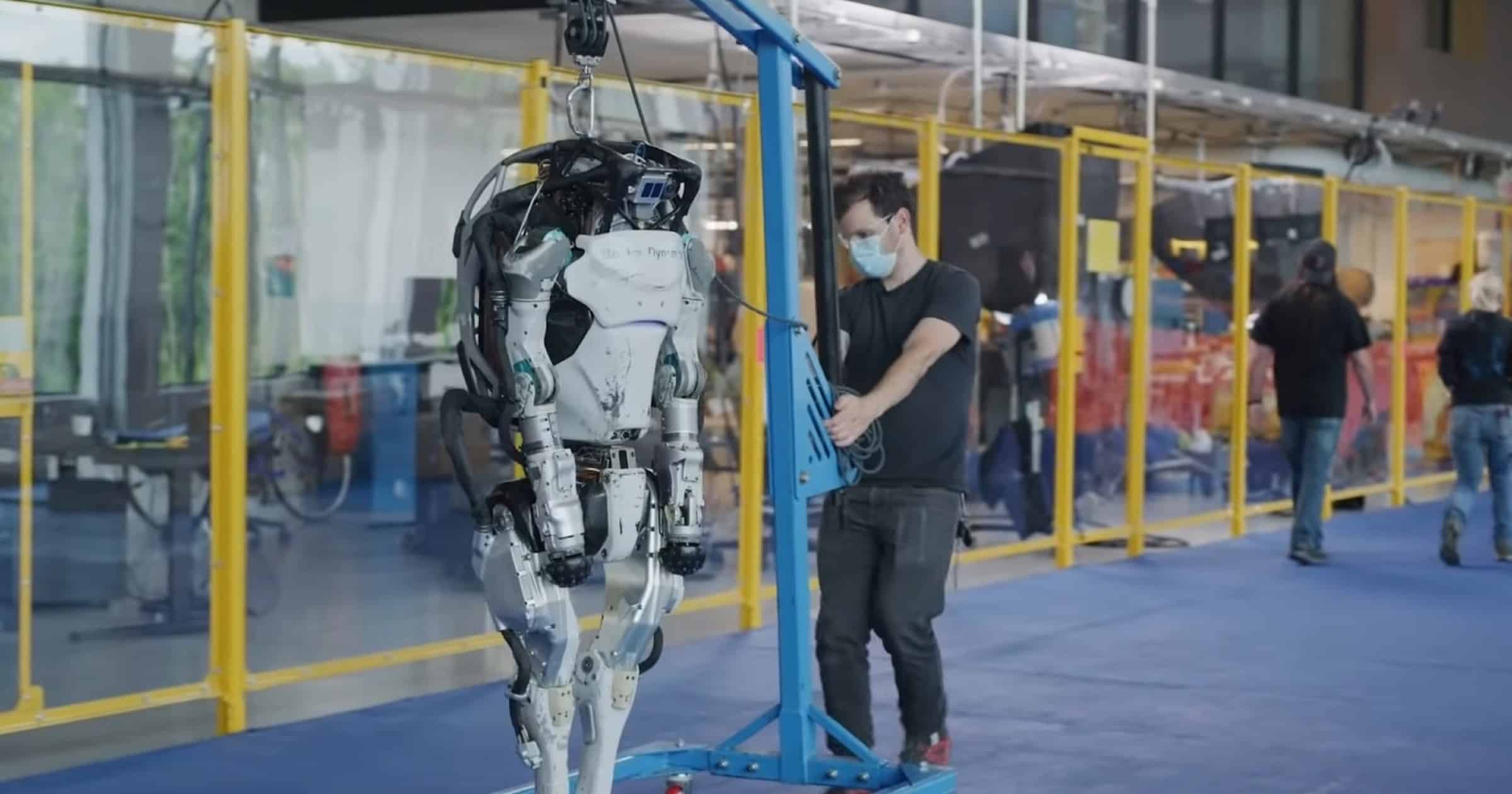 Boston dynamics atlas robot