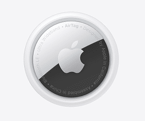 Affix an AirTag to anything to make it findable. 