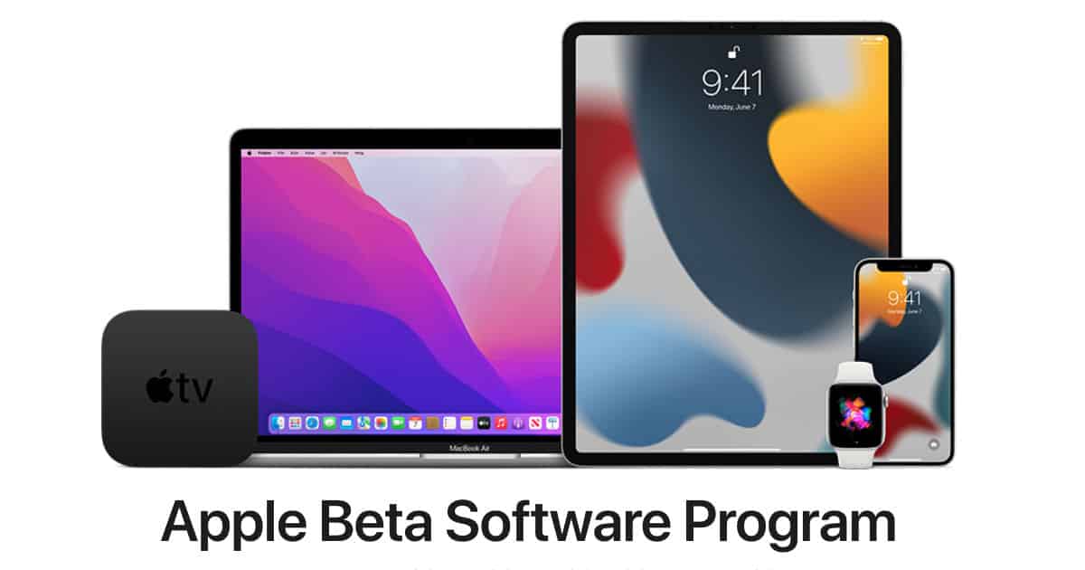 iPhone, iPad, and Apple Watch in Apple Beta Software Program