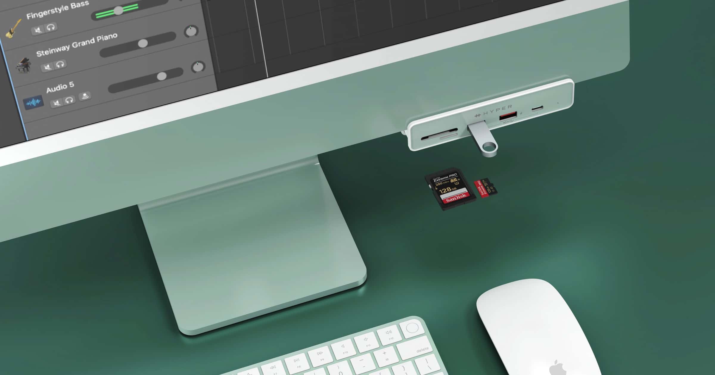 Hyper Launches 6-in-1 USB-C Hub for 24-Inch M1 iMac