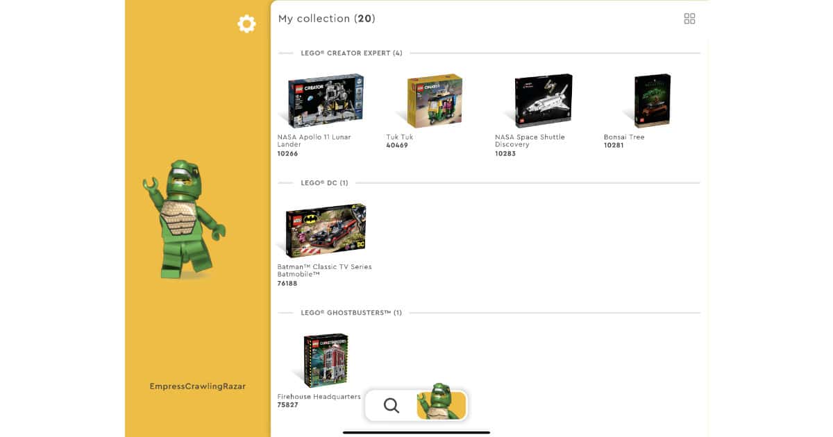 LEGO Building Instructions iPad app