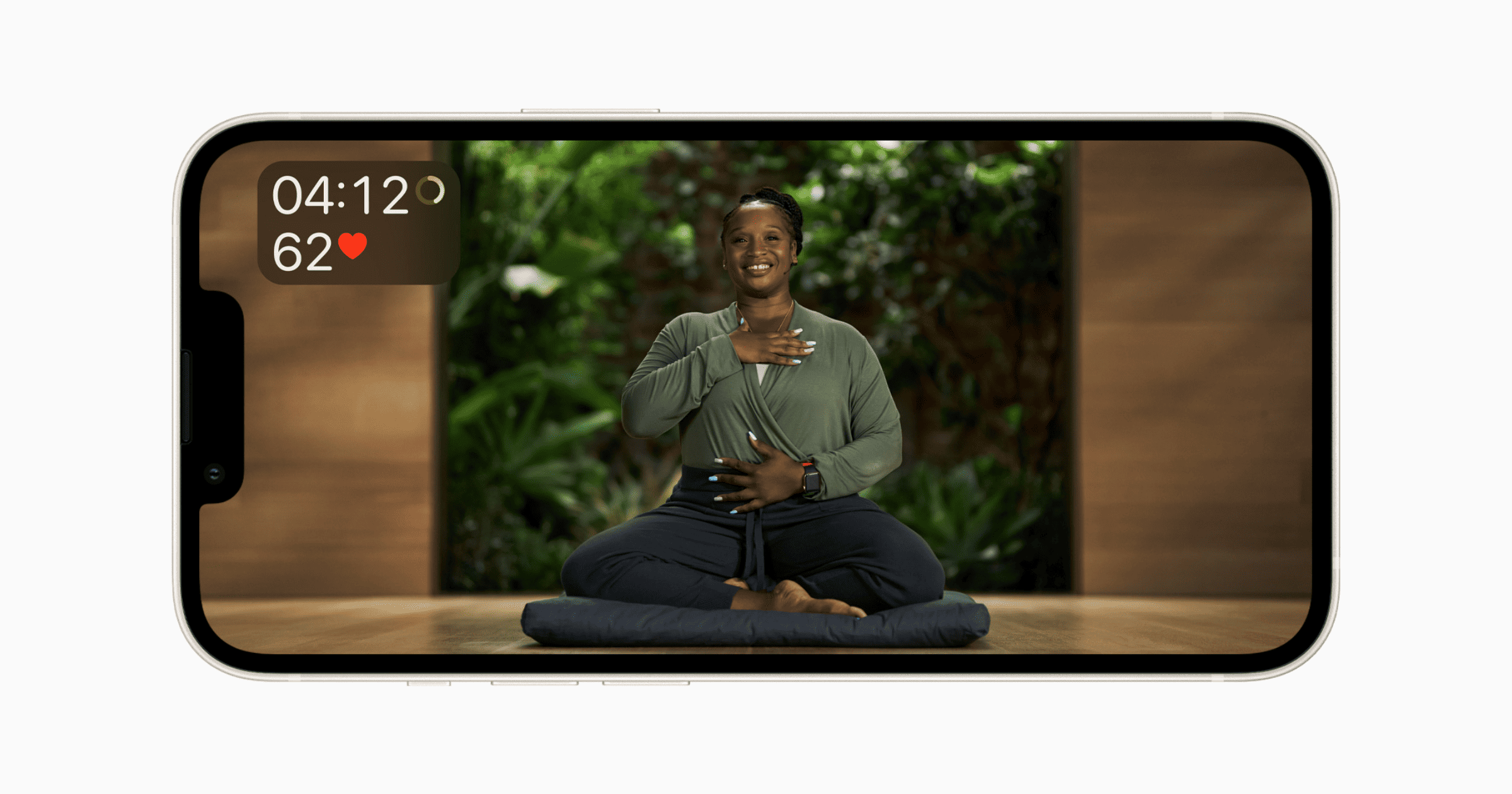 Apple Fitness+ guided meditation