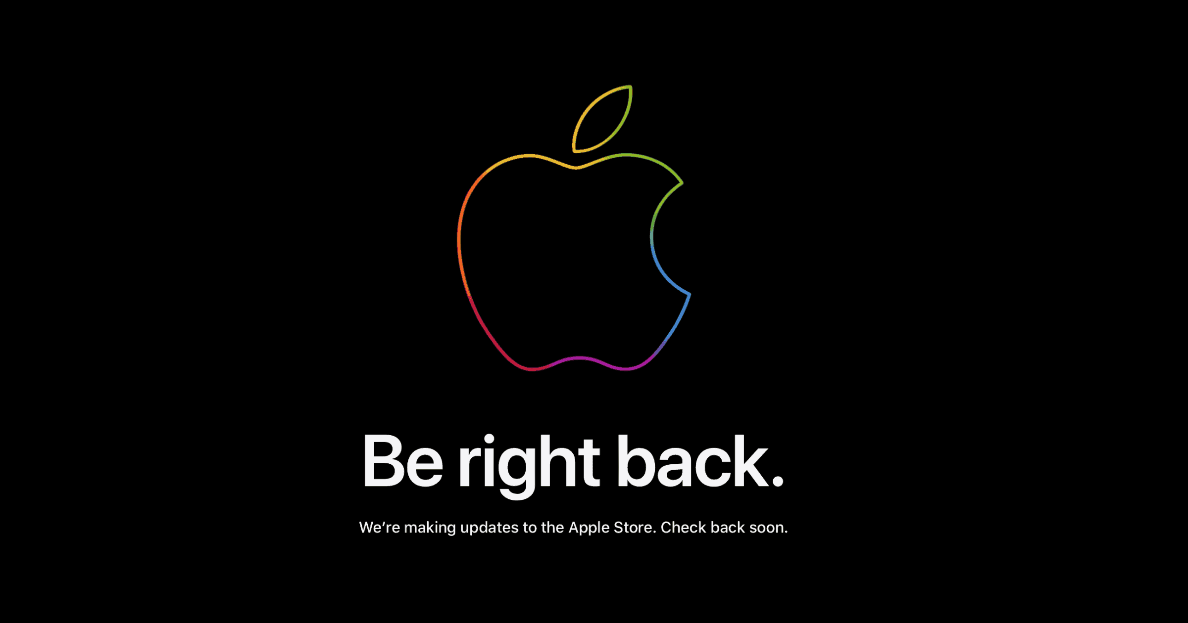 Apple Store Down Ahead of iPhone 13 ‘California Streaming’ Event