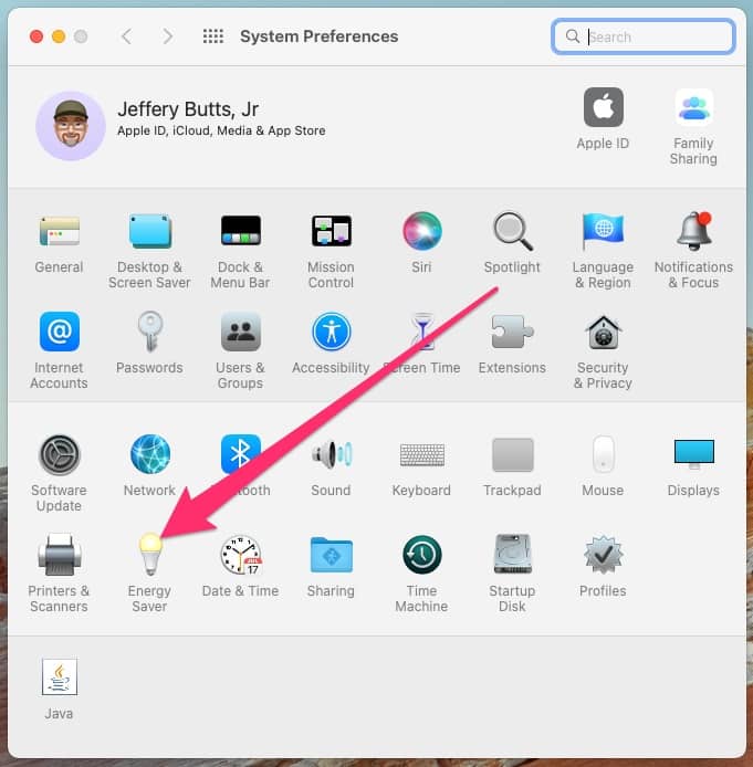 Reboot mac - system preferences