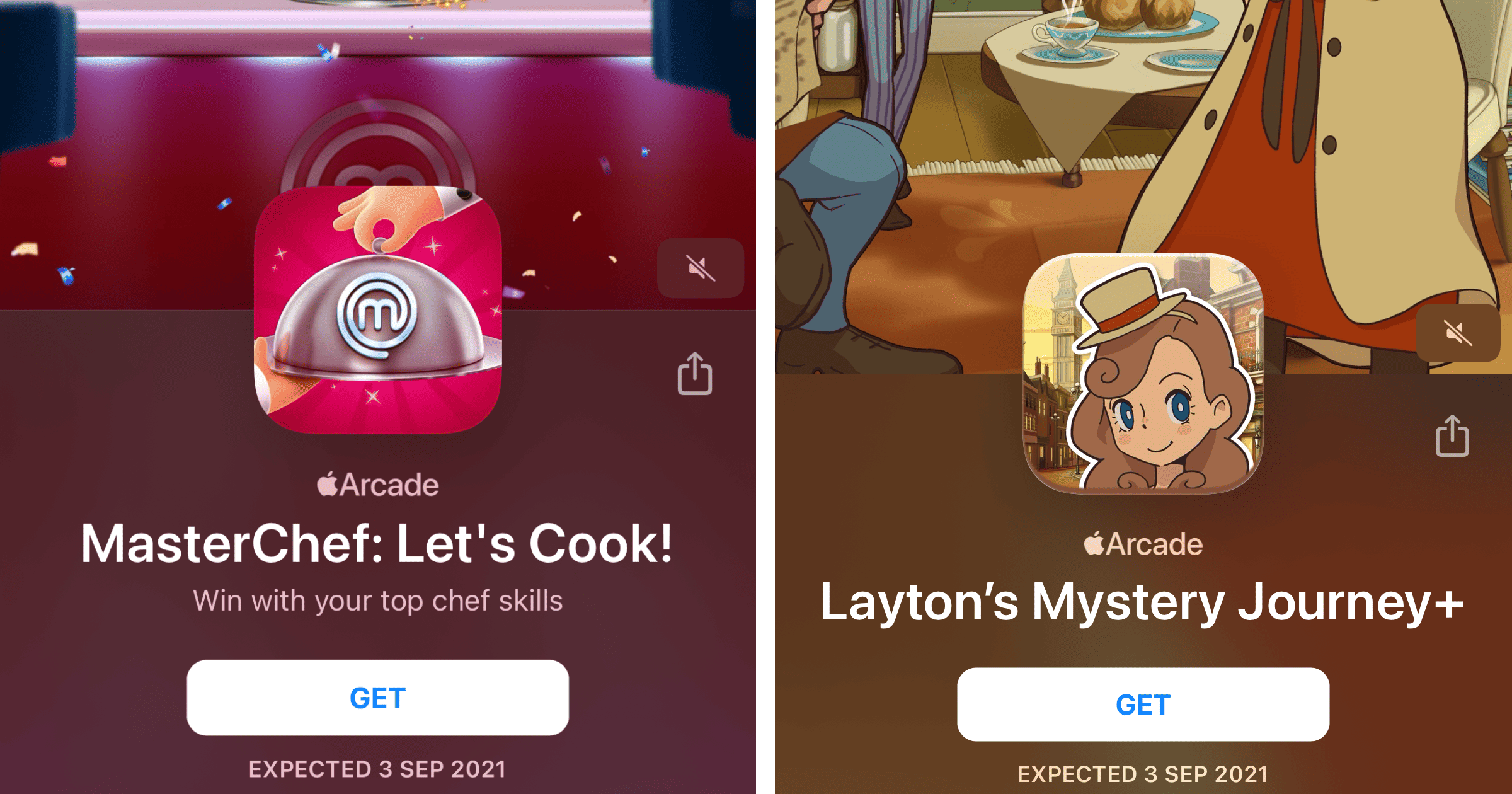 'Master Chef' and 'Layton's Journey' on Apple Arcade